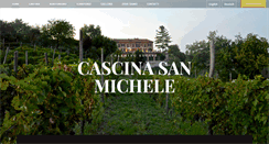 Desktop Screenshot of cascinasanmichele.com